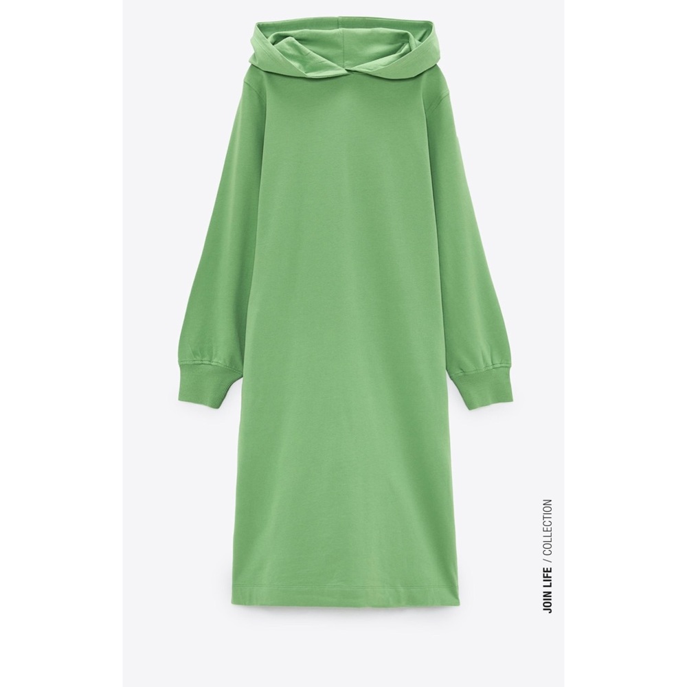 Zara Hooded Midi Dress
